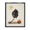 Stupell Industries Halloween Black Bird Witch Framed Floater Canvas Wall Art